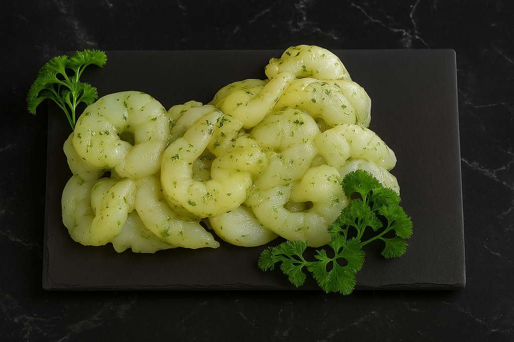 Garlic, Lemon & Herb Giant King Prawns (250g)