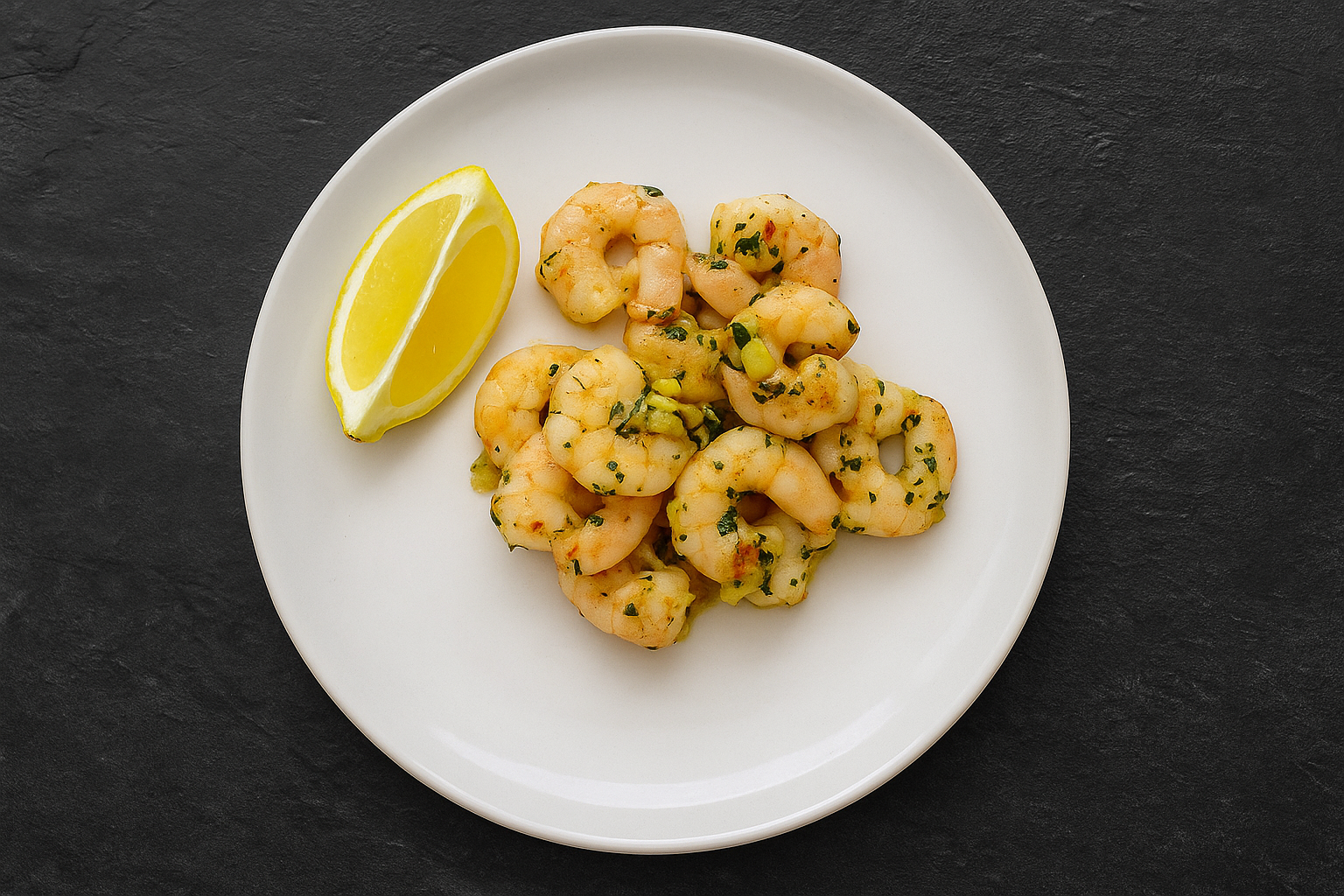 Garlic, Lemon & Herb Giant King Prawns (250g)
