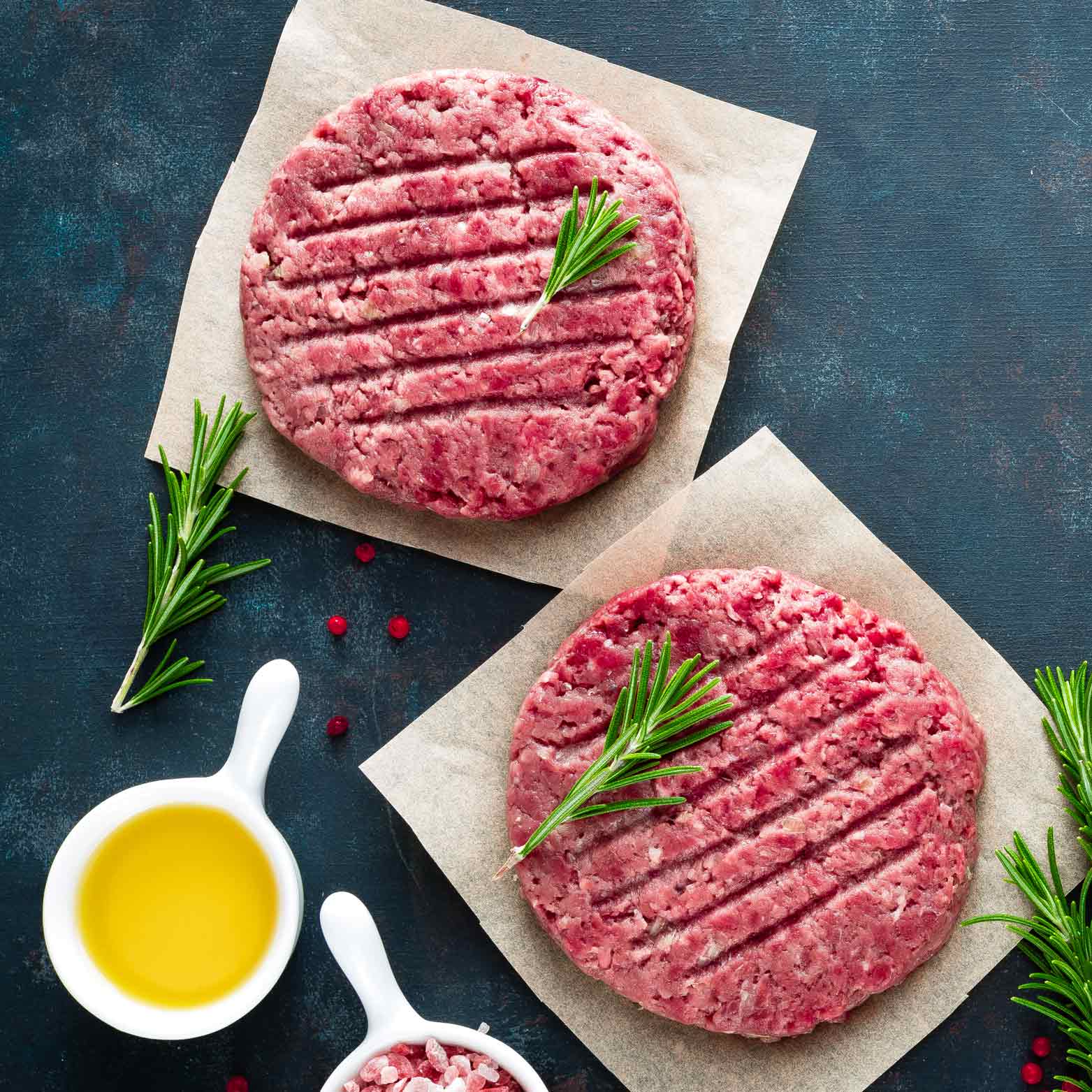 Deluxe Spicy Lamb Burgers (Pack of 4)