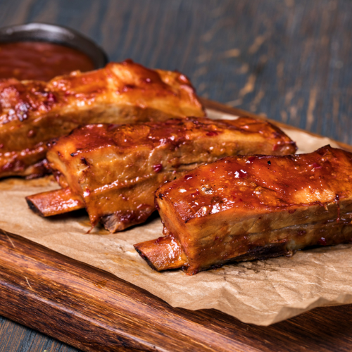 Honey Velveted BBQ Ribs (Pack of 6)